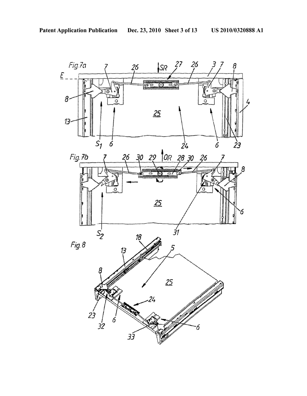 LOCKABLE EJECTOR DEVICE FOR A FURNITURE PART MOVABLY SUPPORTED IN PIECE OF FURNITURE - diagram, schematic, and image 04