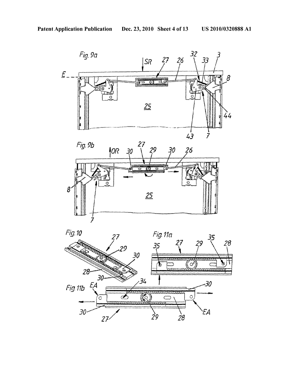 LOCKABLE EJECTOR DEVICE FOR A FURNITURE PART MOVABLY SUPPORTED IN PIECE OF FURNITURE - diagram, schematic, and image 05