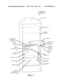 Vehicle Charging Station Having a Dual Position Locking Door diagram and image