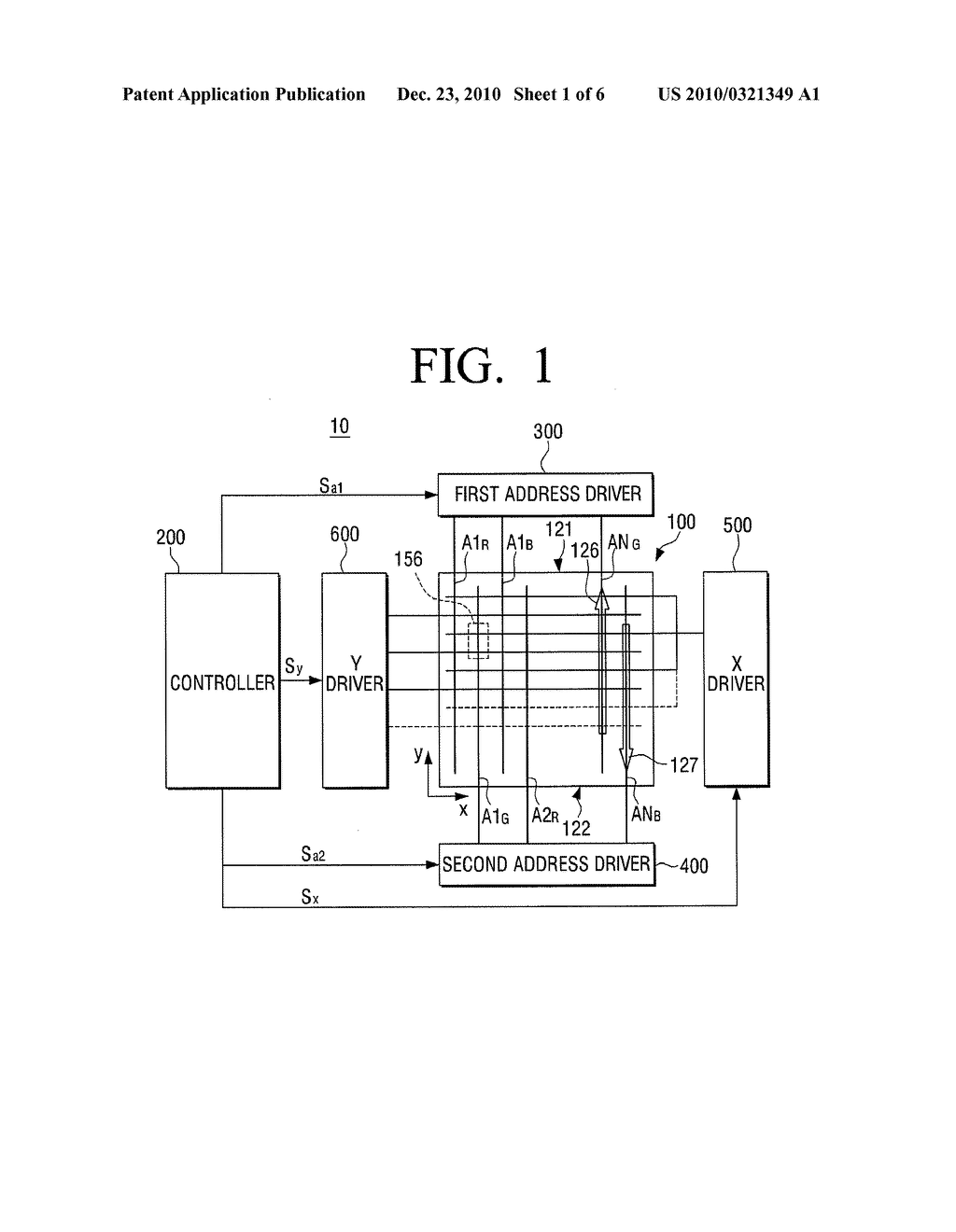 PLASMA DISPLAY APPARATUS FOR PREVENTING ELECTROMAGNETIC INTERFERENCE - diagram, schematic, and image 02