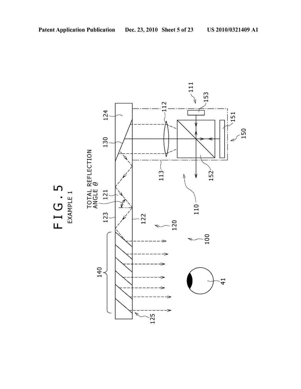 HEAD MOUNTED DISPLAY, AND IMAGE DISPLAYING METHOD IN HEAD MOUNTED DISPLAY - diagram, schematic, and image 06