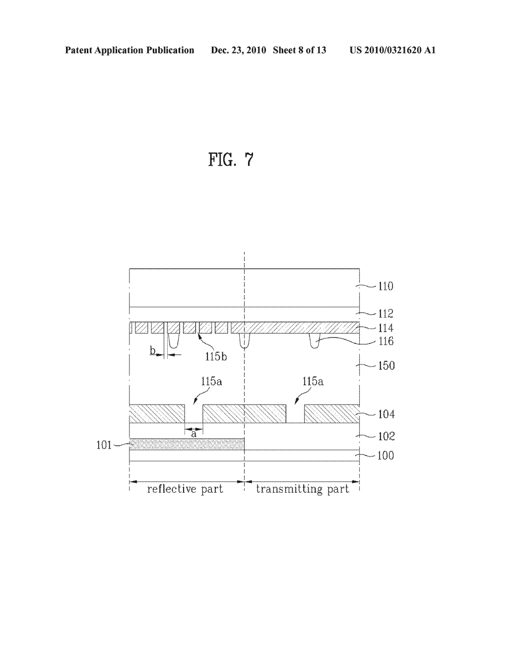 TRANSFLECTIVE TYPE LIQUID CRYSTAL DISPLAY DEVICE - diagram, schematic, and image 09