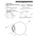 HYPER-OSMOTIC EYE CONTACT LENS diagram and image