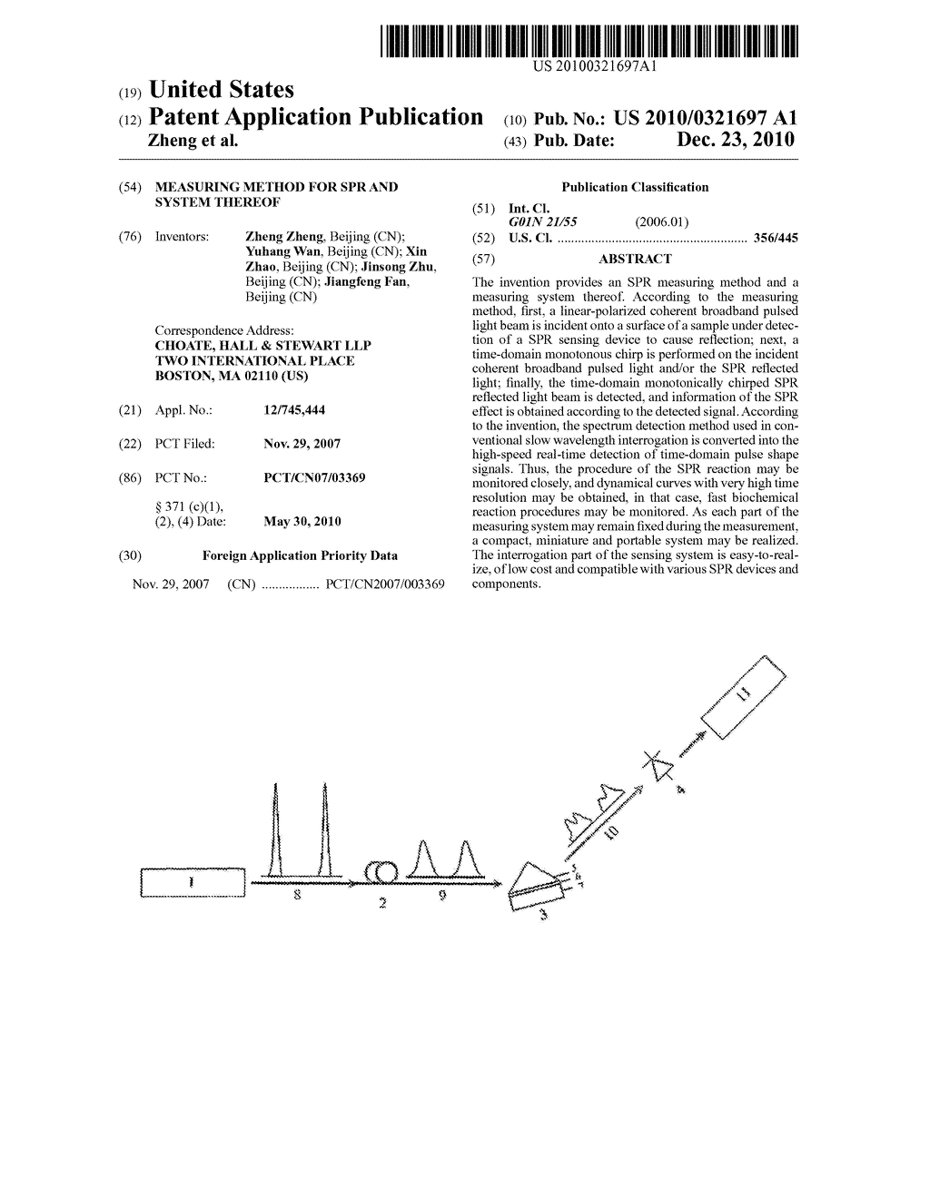 MEASURING METHOD FOR SPR AND SYSTEM THEREOF - diagram, schematic, and image 01