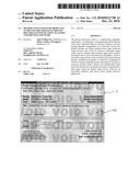 Method and system for producing authenticable digitally printed documents with security features and printing software diagram and image