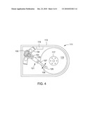 SYSTEM, METHOD, AND APPARATUS FOR PERFORMING METROLOGY ON PATTERNED MEDIA DISKS WITH TEST PATTERN AREAS diagram and image