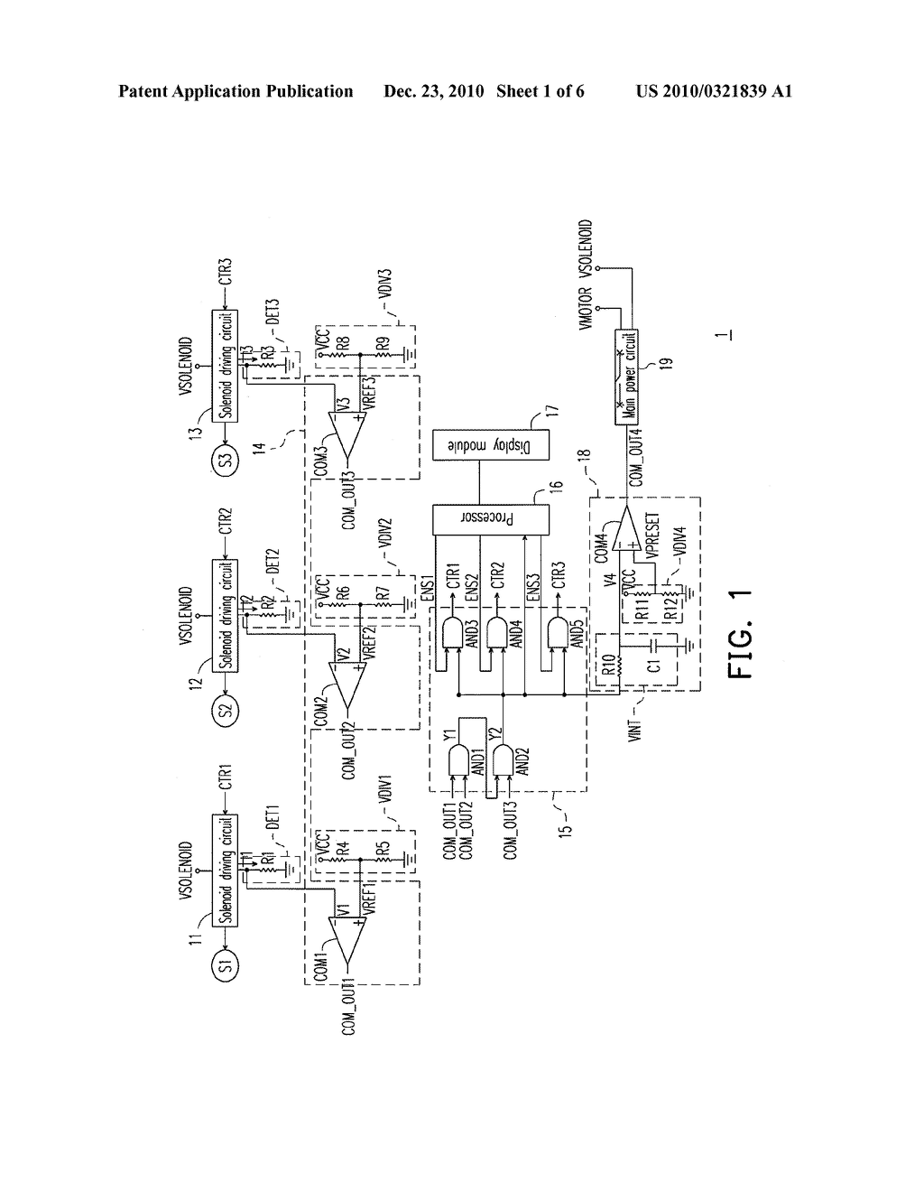 OVER-CURRENT PROTECTION DEVICE FOR MULTIPLE HIGH-VOLTAGE MOTIVE DEVICES AND METHOD THEREOF - diagram, schematic, and image 02