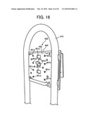 Supporting structure and display device diagram and image