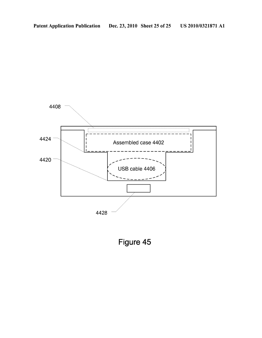 PORTABLE ELECTRONIC DEVICE CASE WITH BATTERY - diagram, schematic, and image 26