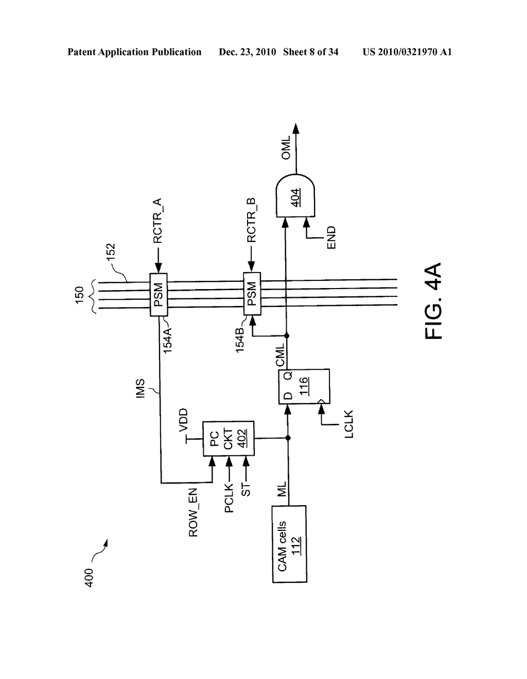 CONTENT ADDRESSABLE MEMORY HAVING PROGRAMMABLE INTERCONNECT STRUCTURE - diagram, schematic, and image 09