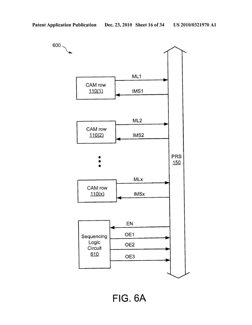 CONTENT ADDRESSABLE MEMORY HAVING PROGRAMMABLE INTERCONNECT STRUCTURE - diagram, schematic, and image 17