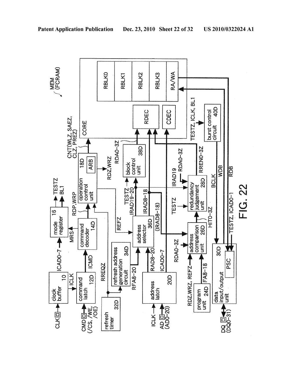 SEMICONDUCTOR MEMORY, SYSTEM, OPERATING METHOD OF SEMICONDUCTOR MEMORY, AND MANUFACTURING METHOD OF SEMICONDUCTOR MEMORY - diagram, schematic, and image 23