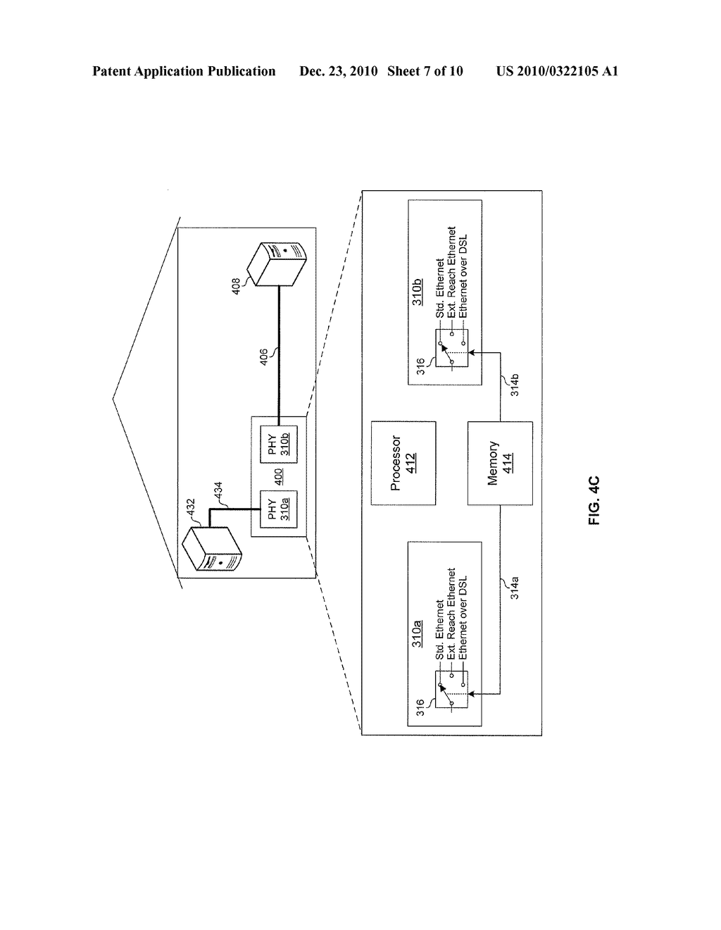 METHOD AND SYSTEM FOR NETWORK COMMUNICATIONS VIA A CONFIGURABLE MULTI-USE ETHERNET PHY - diagram, schematic, and image 08