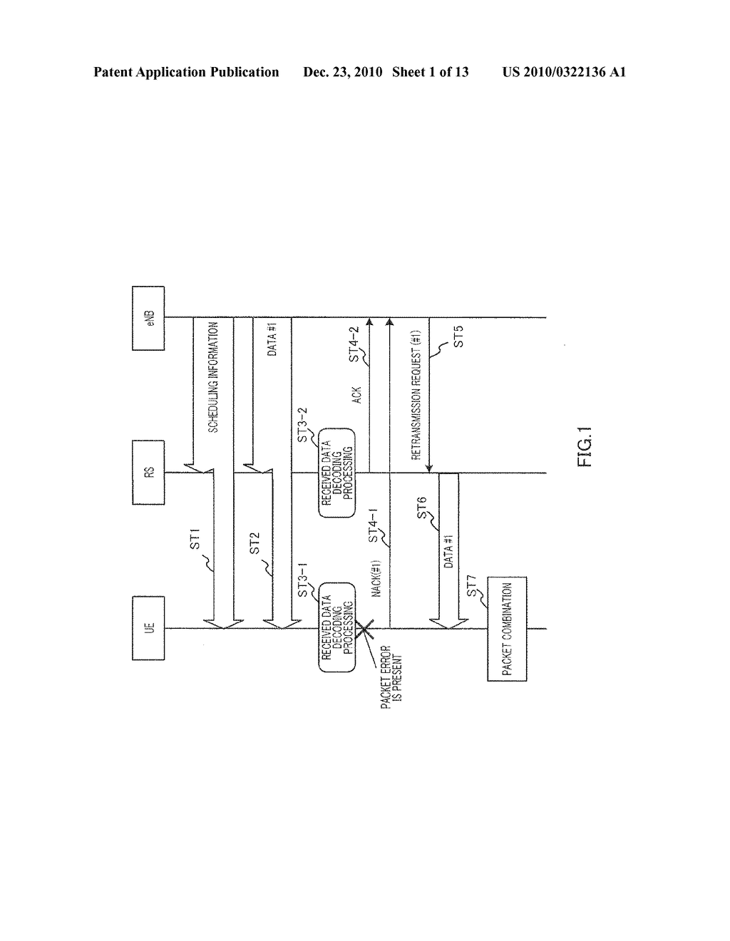 WIRELESS COMMUNICATION BASE STATION DEVICE, WIRELESS COMMUNICATION RELAY DEVICE, WIRELESS COMMUNICATION TERMINAL DEVICE, PACKET RETRANSMISSION METHOD, AND WIRELESS COMMUNICATION SYSTEM - diagram, schematic, and image 02