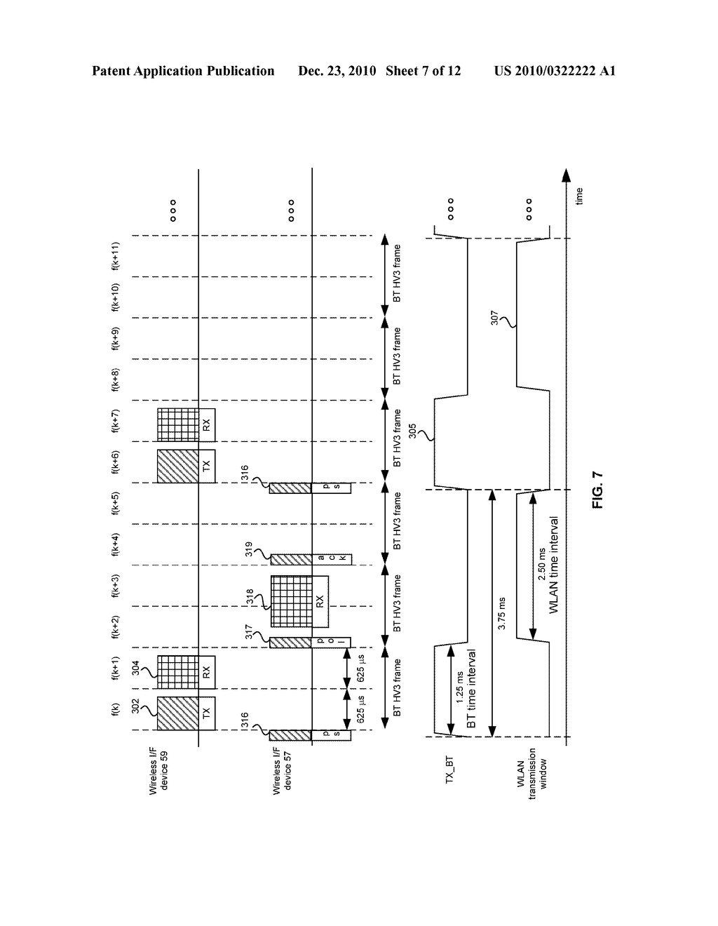 SHARED PROCESSING BETWEEN WIRELESS INTERFACE DEVICES OF A COMMUNICATION DEVICE - diagram, schematic, and image 08