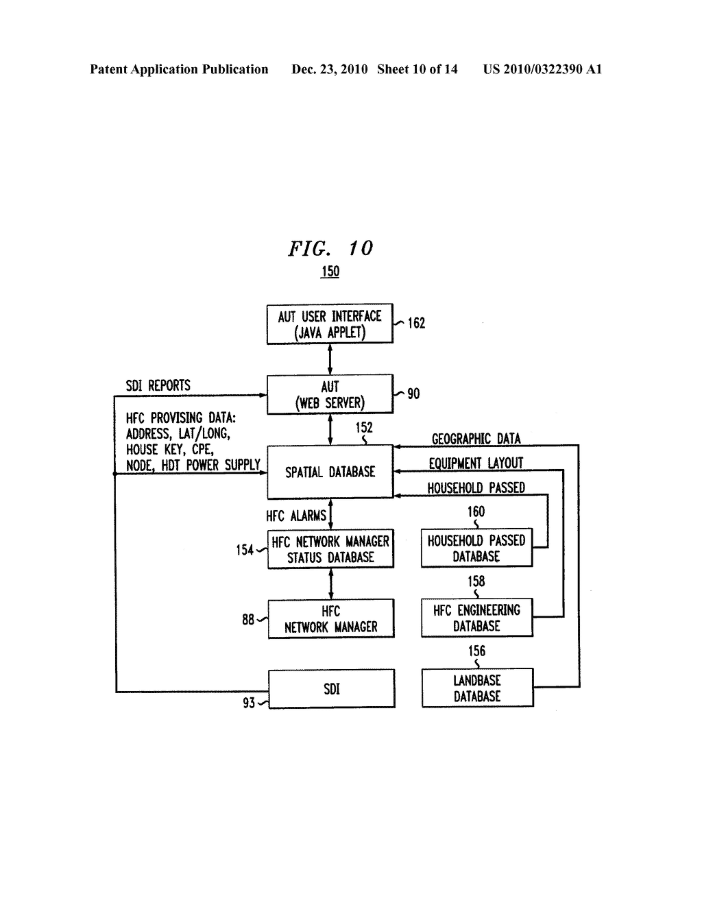 Method and System for Generating Geographic Visual Displays of Status and Configuration Including Assigned Capacity of Hybrid-Fiber Coax Network Elements - diagram, schematic, and image 11