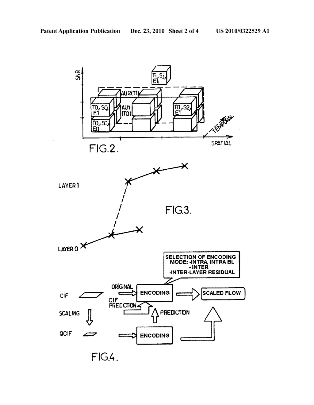 Device And Method For Scalable Encoding And Decoding Of Image Data Flow And Corresponding Signal And Computer Program - diagram, schematic, and image 03