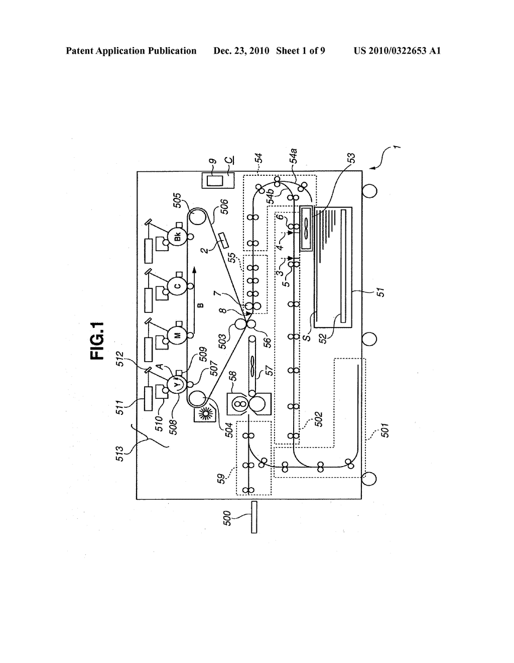 IMAGE FORMING APPARATUS WITH ERROR CORRECTION FOR LENGTH OF TRANSFER SHEET - diagram, schematic, and image 02