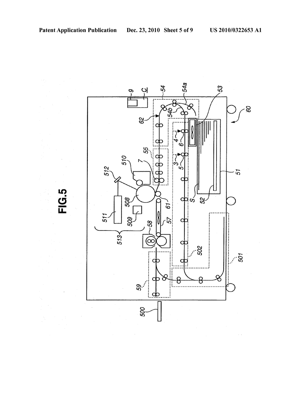 IMAGE FORMING APPARATUS WITH ERROR CORRECTION FOR LENGTH OF TRANSFER SHEET - diagram, schematic, and image 06