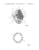 DEVICE AND METHOD FOR SEALING A SHAFT TO PREVENT THE PENETRATION OF A TONER MIXTURE diagram and image