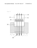 CAISSON STRUCTURES FOR UNDERGROUND SOIL BLOCKING AND MANUFACTURING METHOD OF ANTI-NOISE NON-VIBRATION CAISSON STRUCTURES USING THEREOF diagram and image