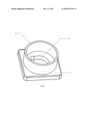 Positioning and cooling device for horizontal surface drilling diagram and image