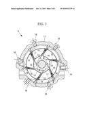 STRUCTURE OF EXHAUST SECTION OF GAS TURBINE AND GAS TURBINE diagram and image