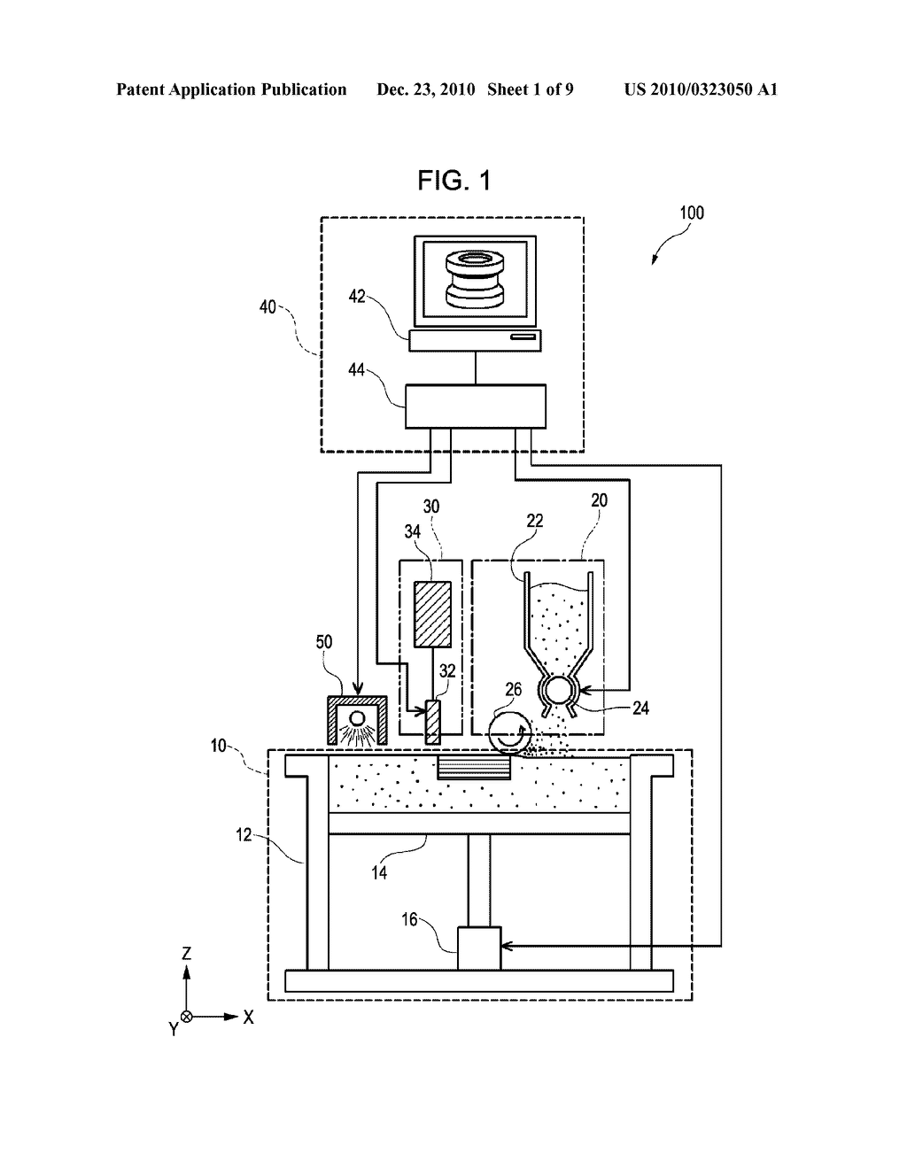 THREE-DIMENSIONAL OBJECT FORMING APPARATUS AND METHOD FOR FORMING THREE DIMENSIONAL OBJECT - diagram, schematic, and image 02