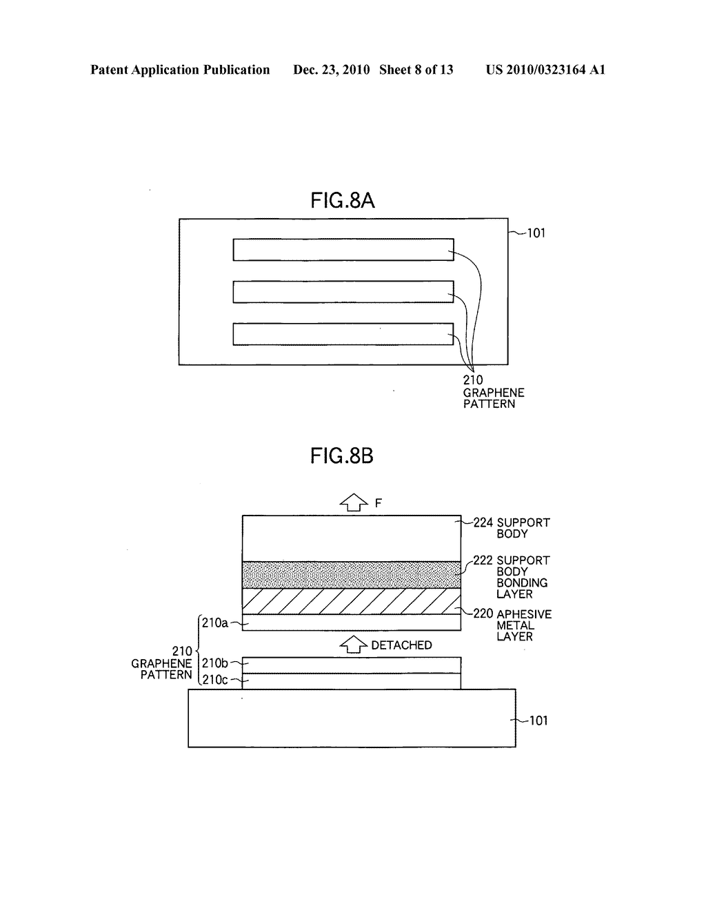 Graphene wafer, method for manufacturing the graphene wafer, method for releasing a graphene layer, and method for manufacturing a graphene device - diagram, schematic, and image 09