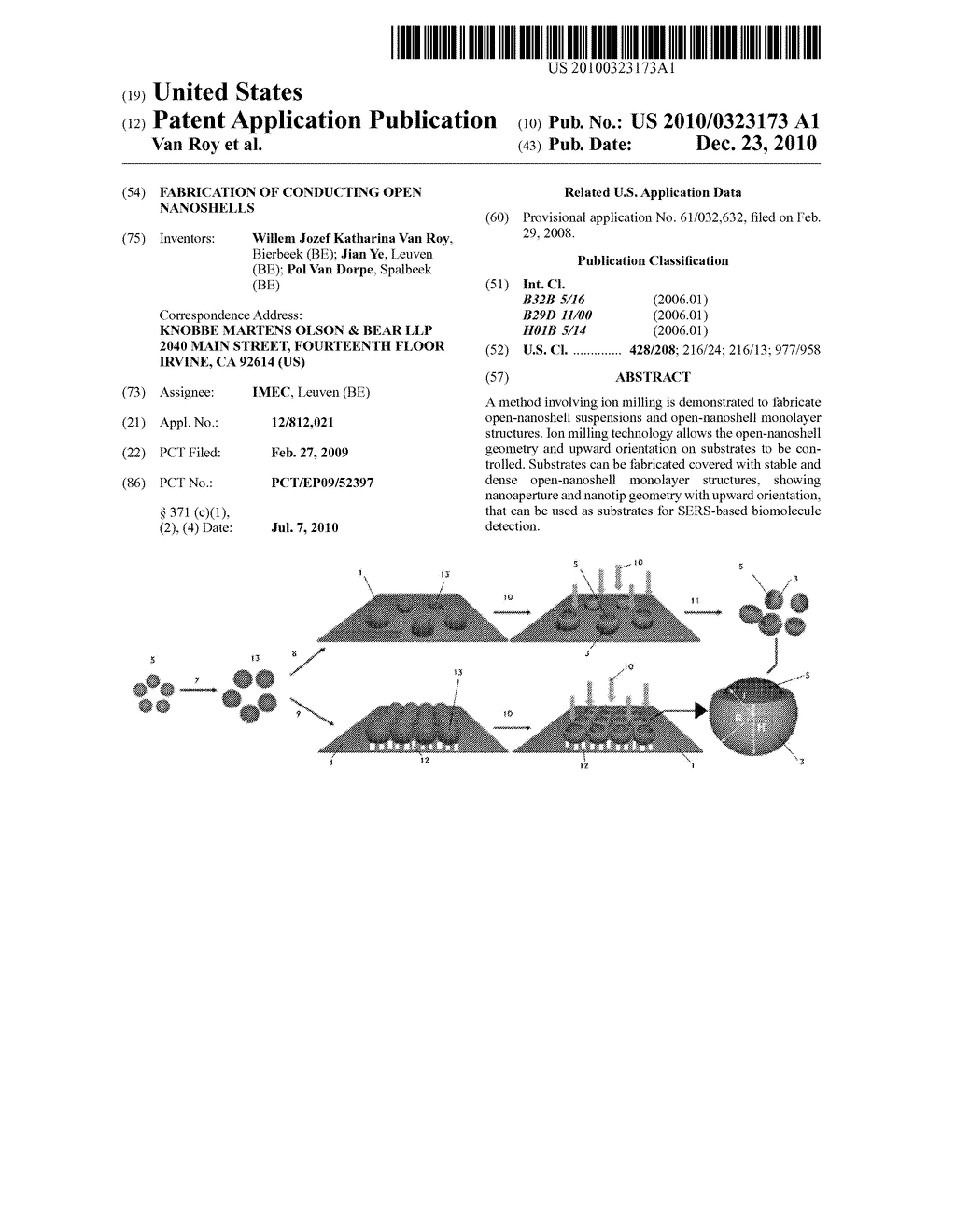 FABRICATION OF CONDUCTING OPEN NANOSHELLS - diagram, schematic, and image 01