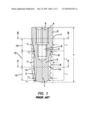 Dental Implant with Interlocking and Centering Threads diagram and image