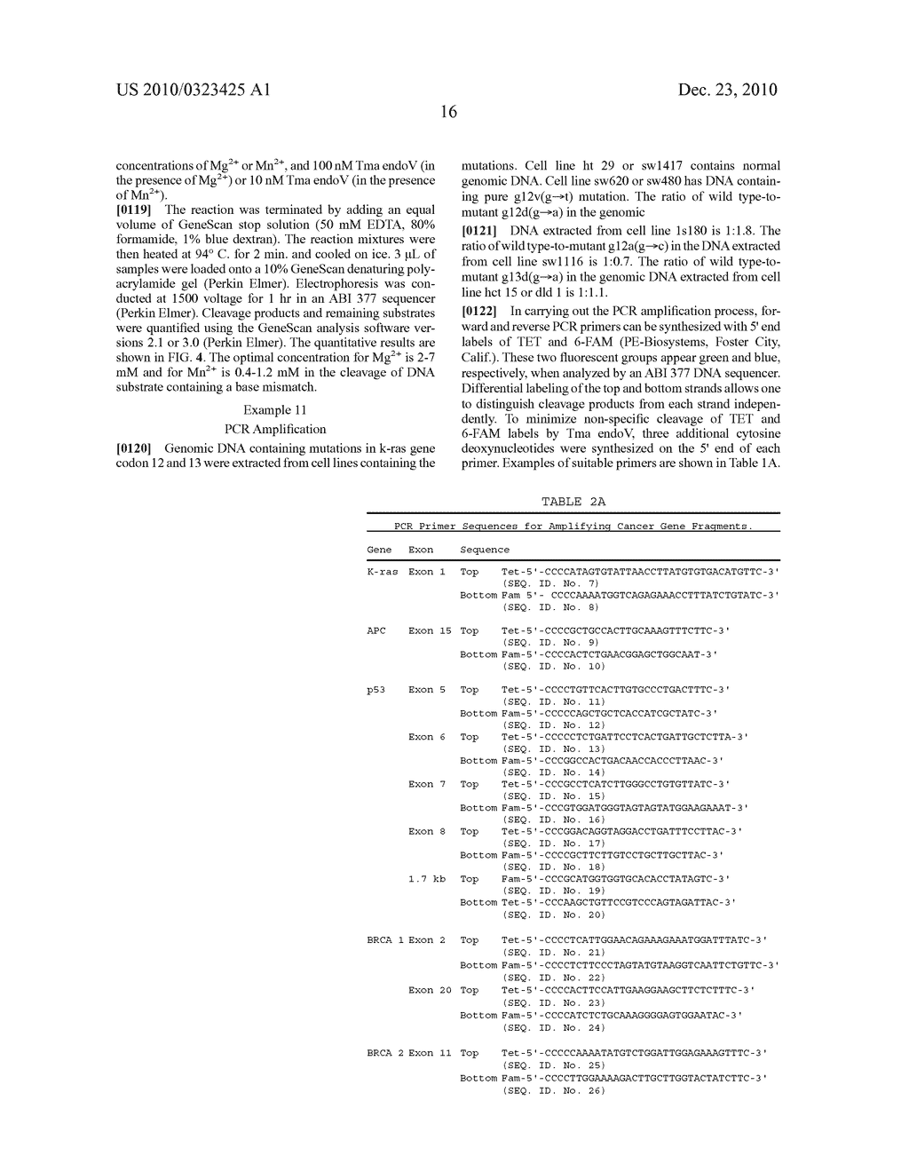 DETECTION OF NUCLEIC ACID DIFFERENCES USING COMBINED ENDONUCLEASE CLEAVAGE AND LIGATION REACTIONS - diagram, schematic, and image 52