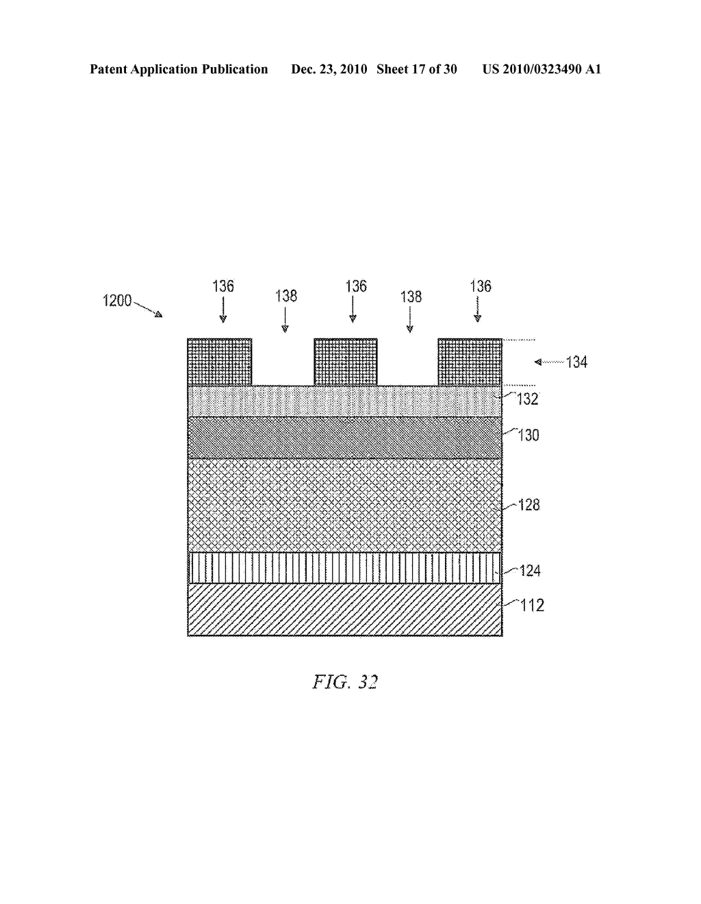 Self-Aligned Cross-Point Memory Fabrication - diagram, schematic, and image 18