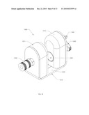 COUPLER WITH UNIVERSAL ADAPTORS FOR ELECTRICITY, COMPRESSED AIR, FLUIDS, AND DATA diagram and image