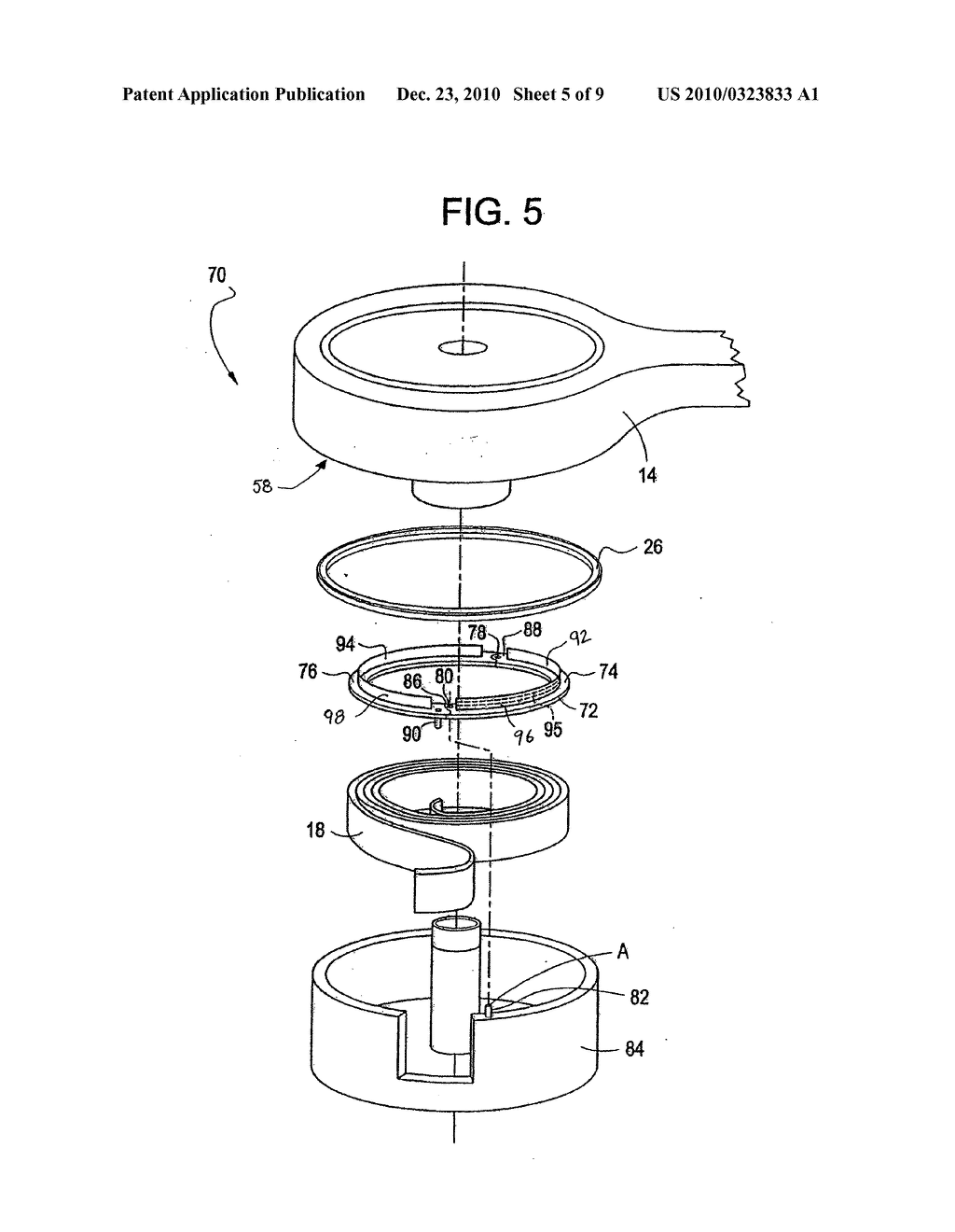 BELT TENSIONER WITH DAMPING MEMBER - diagram, schematic, and image 06