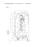 PAPER FOLDING APPARATUS AND POSTPROCESSING APPARATUS USING THE SAME diagram and image