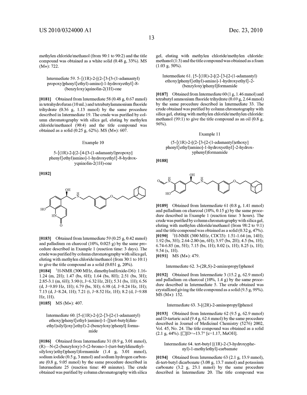 DERIVATIVES OF 4-(2-AMINO-1-HYDROXYETHYL)PHENOL AS AGONISTS OF THE BETA2 ADRENERGIC RECEPTORS - diagram, schematic, and image 15