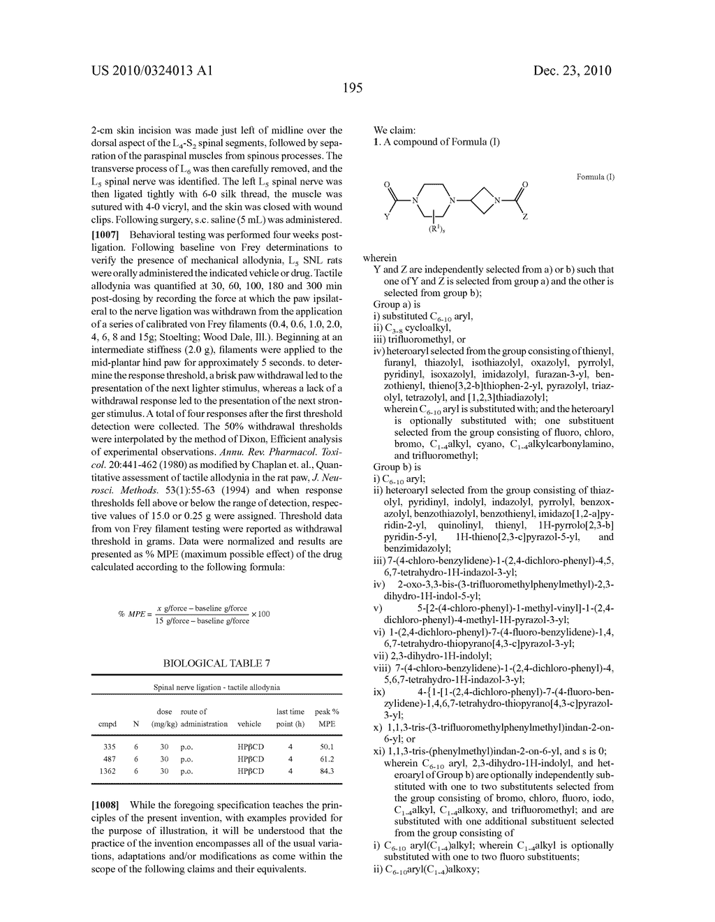 AZETIDINYL DIAMIDES AS MONOACYLGLYCEROL LIPASE INHIBITORS - diagram, schematic, and image 196