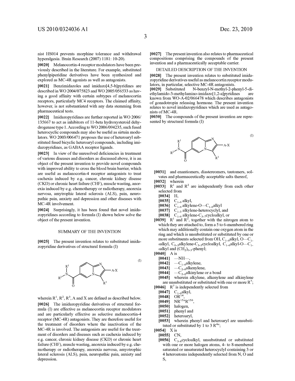 SUBSTITUTED IMIDAZOPYRIDINE DERIVATIVES AS MELANOCORTIN-4 RECEPTOR ANTAGONISTS - diagram, schematic, and image 04