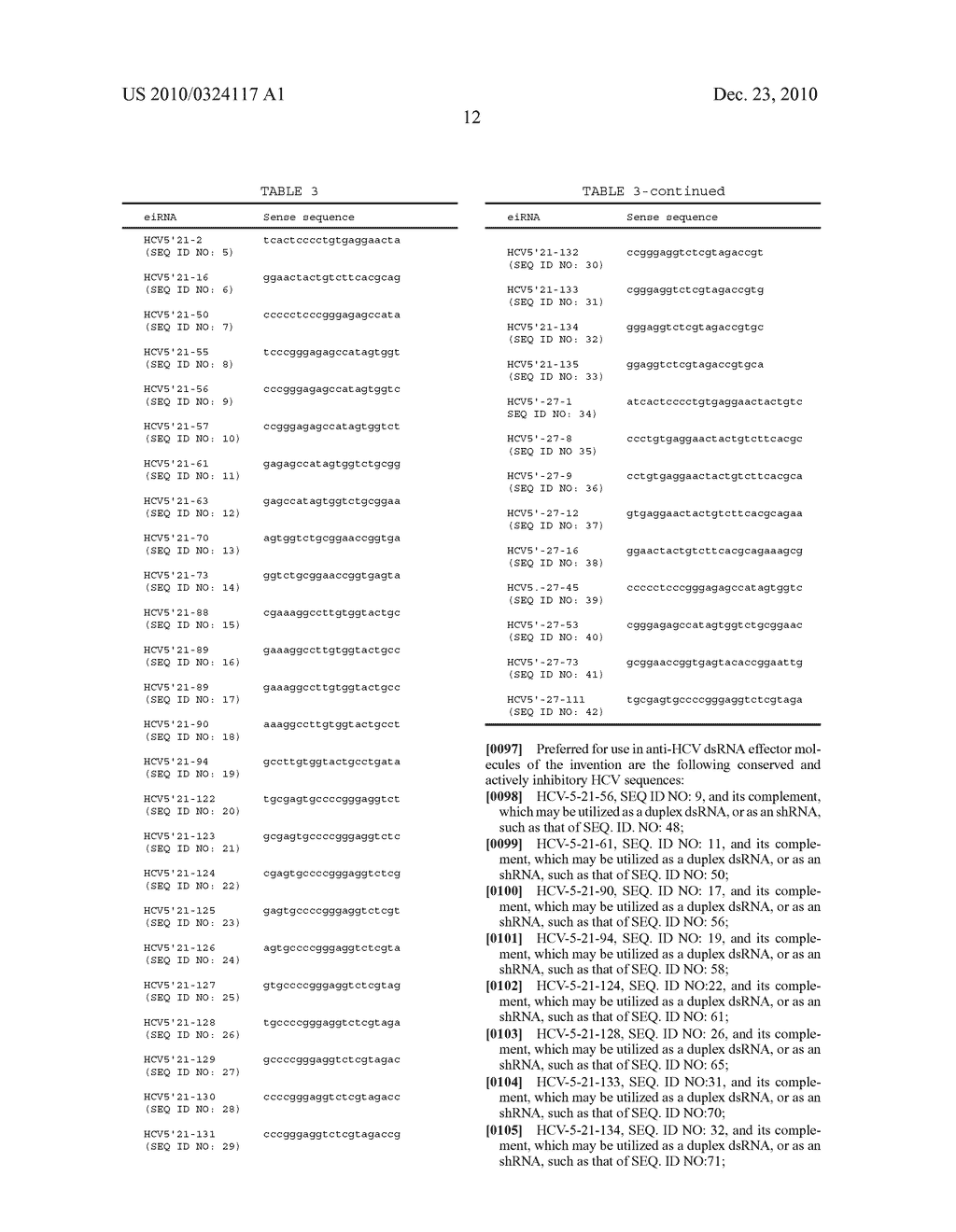 HEPATITIS C DSRNA EFFECTOR MOLECULES, EXPRESSION CONSTRUCTS, COMPOSITIONS, AND METHODS OF USE - diagram, schematic, and image 16