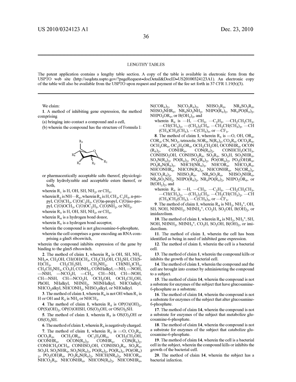 GLMS RIBOSWITCHES, STRUCTURE-BASED COMPOUND DESIGN WITH GLMS RIBOSWITCHES, AND METHODS AND COMPOSITIONS FOR USE OF AND WITH GLMS RIBOSWITCHES - diagram, schematic, and image 46