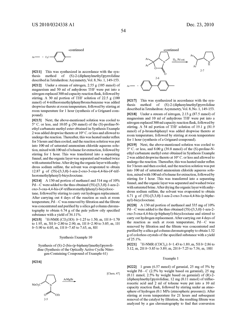CATALYST FOR ASYMMETRIC HYDROGENATION - diagram, schematic, and image 55