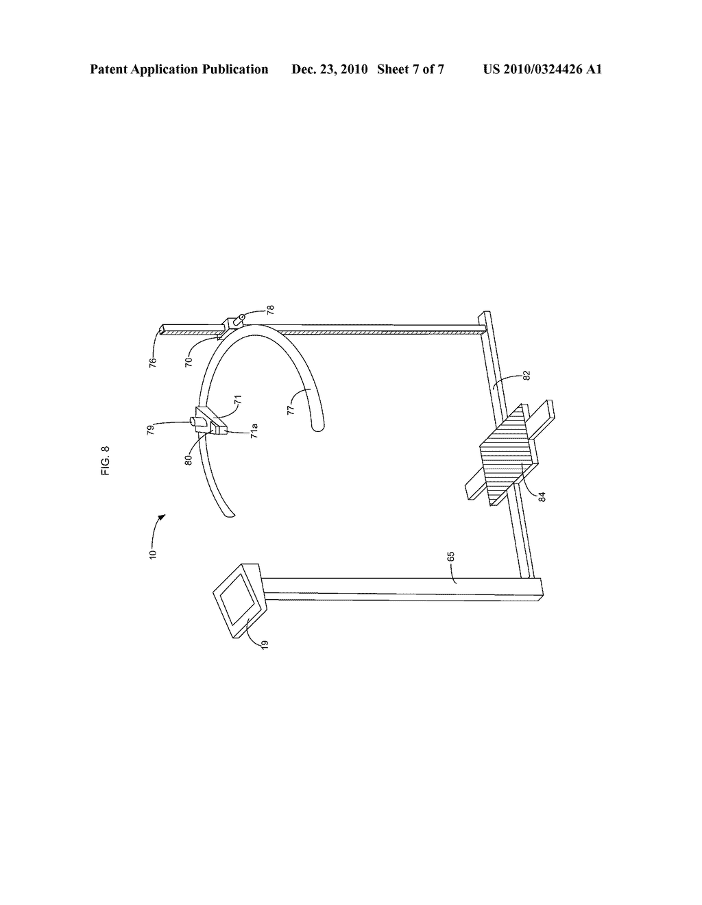 Full-Body Laser Scanner and Method of Mapping and Contouring the Body - diagram, schematic, and image 08