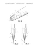 TROCAR ASSEMBLY WITH OBTURATOR AND RETRACTABLE STYLET diagram and image