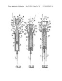 INJECTION DEVICE PREVENTING THE RETURN OF THE PISTON WHEN THE SAFETY SYSTEM IS DEPLOYED diagram and image