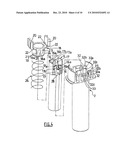 INJECTION DEVICE PREVENTING THE RETURN OF THE PISTON WHEN THE SAFETY SYSTEM IS DEPLOYED diagram and image