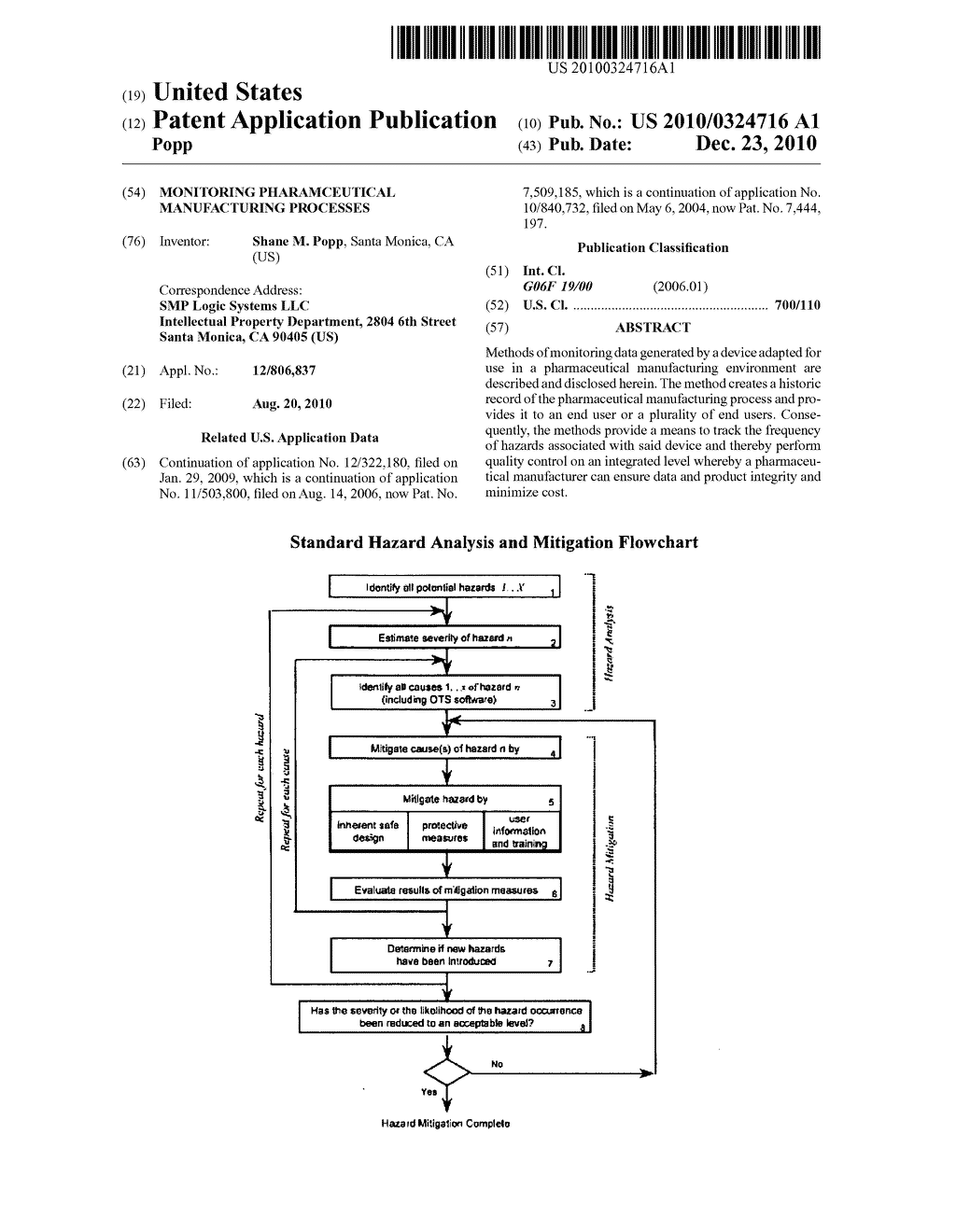 Monitoring pharamceutical manufacturing processes - diagram, schematic, and image 01