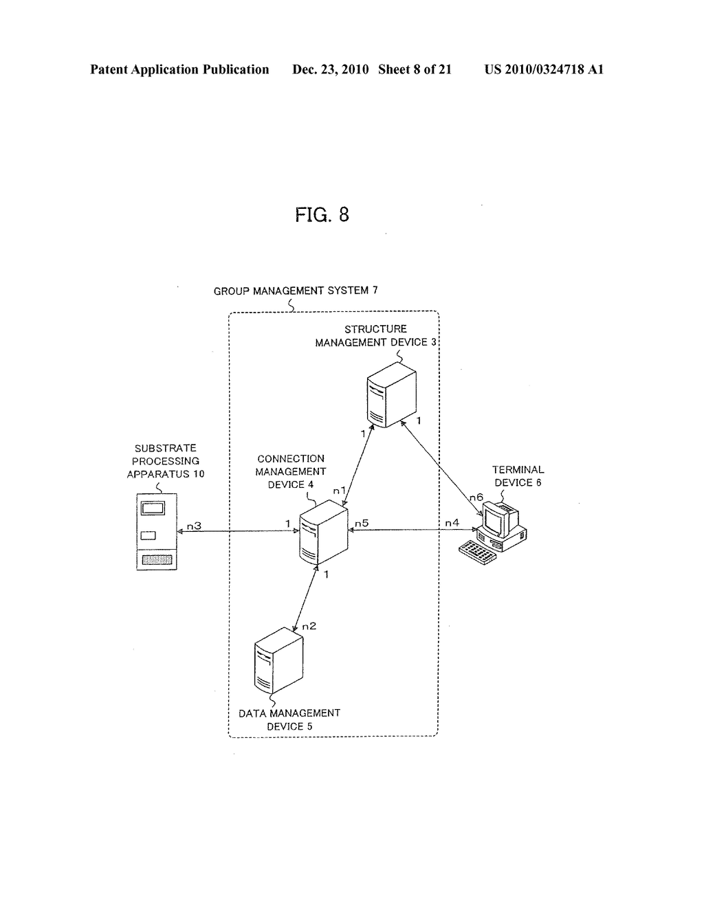 Substrate processing system and group management system - diagram, schematic, and image 09