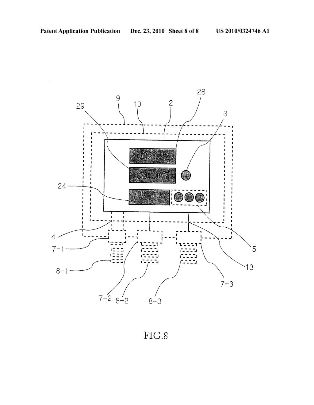 PARTIAL DISCHARGE COUNTER FOR DIAGNOSIS OF GAS INSULATED SWITCHGEAR - diagram, schematic, and image 09