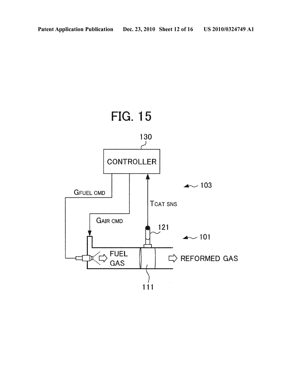 CONTROL APPARATUS FOR FUEL REFORMER - diagram, schematic, and image 13